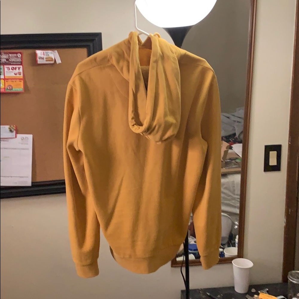 Topman Mustard Hoodie